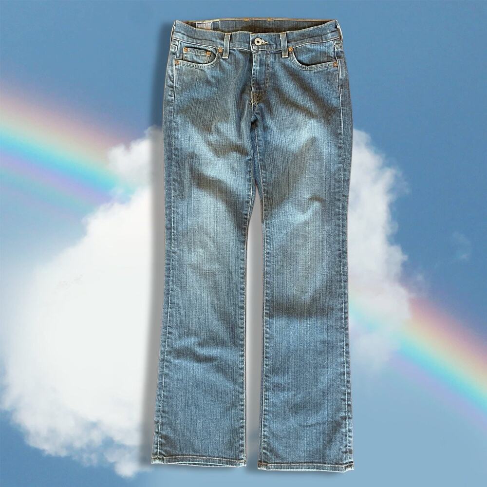 VTG Lucky Brand Women’s Sundown Jeans Y2K Bootcut Low Rise S4/27 USA 80X8091